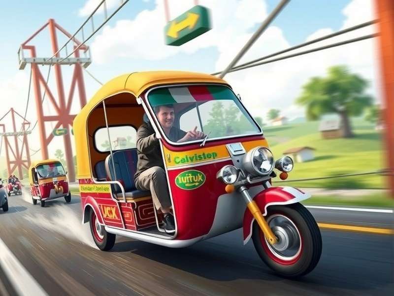 Tuk Tuk Racing Legend Game Banner